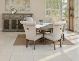 Bonanza Round Dining Table - Solid Pine Wood | Classic Design