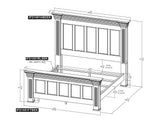 Terra Dark, King Bed