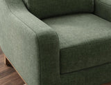 Olivo Wooden Frame Armchair | Mid-Century Modern Design
