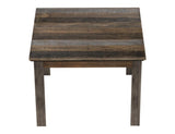 42" Dining Table - Loft Brown Collection Pine Wood