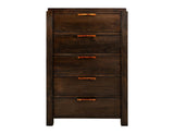 Rarámuri 5 Drawer Chest - Solid Wood Storage Furniture