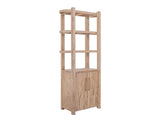 White Balam 80-inch Wall Unit TV Stand with Fireplace Insert