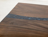 Zaphiro River Dining Table | Handcrafted Mango Wood & Epoxy Resin