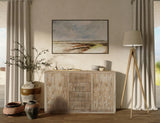 4 Drawer & 2 Door Buffet | Balam Mango & Teak Wood Collection