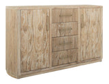 4 Drawer & 2 Door Buffet | Balam Mango & Teak Wood Collection