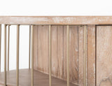 2 Drawer 4 Door 6 Shelf Kitchen Island | Balam Mango Teak