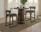 Upholstered Barstool 30" - Balam Melina Wood Stools