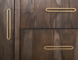 5 Drawer & 2 Door Gentleman's Chest | Handcrafted Mango & Teak
