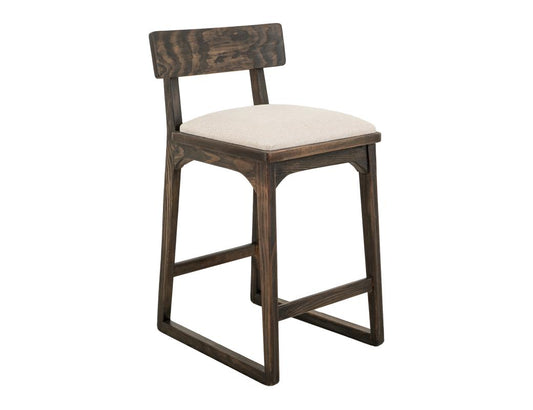 Upholstered Barstool 30" - Balam Melina Wood Design