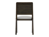 Mezquite Wooden Chair - Sustainable Mango Wood with Faux Leather