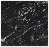 Bolzano End Table - Handcrafted Marble Accent with Unique Veining for Modern Art Deco Spaces