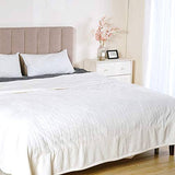 Electric Heated Blanket King Size, Dual Control