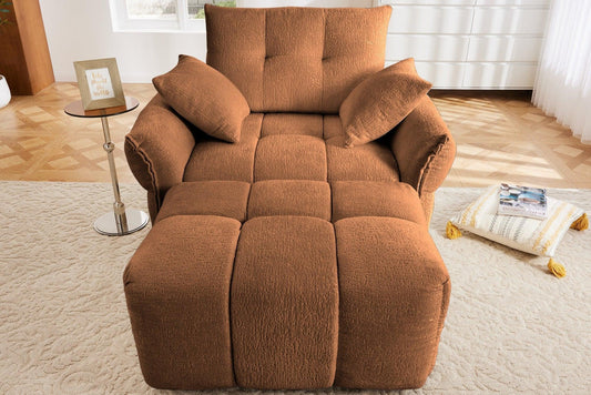 CHARLOTTE 47" Sofa with 1 Ottoman