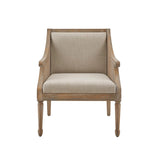 Rustic Reclaimed Farmhouse Crane Arm Chair, Natural *