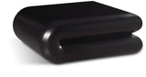 Enigma Coffee Table - Modern Curved Design Perfect for Game Nights, Living Room Elegance & Style