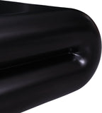 Enigma Coffee Table - Modern Curved Design Perfect for Game Nights, Living Room Elegance & Style