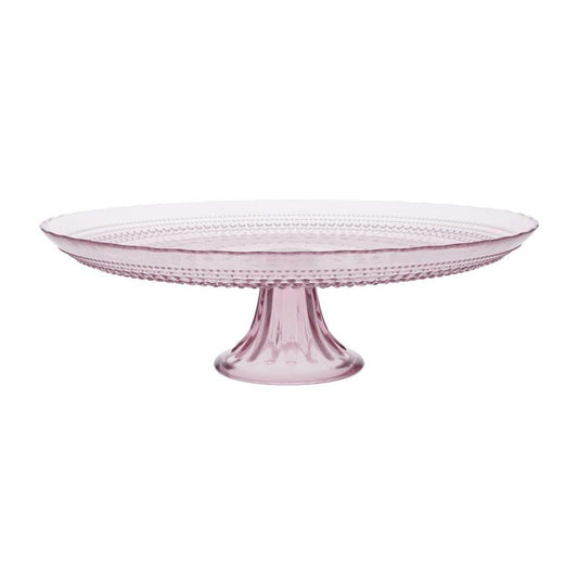 Jupiter Pink Cake Stand 13"