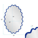 Cloud Mirror Royal Blue