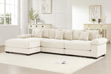 DESEO 130" 3-Seater with 1 Ottoman