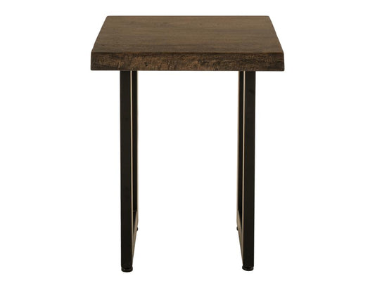 Raramuri Chairside Table - Sustainable Mango Wood Live-Edge