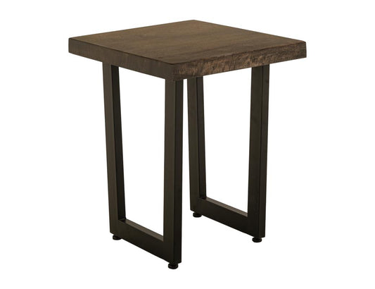 Raramuri Chairside Table - Sustainable Mango Wood Live-Edge