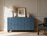 12 Drawer Console Table | Oslo Collection Mango Wood