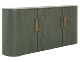 4 Door Console - Handcrafted Mango Wood Storage Furniture