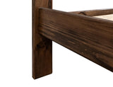 Forte Pine Twin Bunk Bed | Solid Wood Bottom Bunk