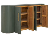 4 Door Console - Handcrafted Mango Wood Storage Furniture