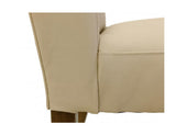 100% Leather Upholstered Wingback Chair | Forge Collection