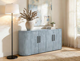 4 Door Balam Console - Handcrafted Mango Wood Storage