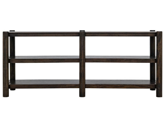 Liana Console Table - Mango Wood Shelving | Modern Storage