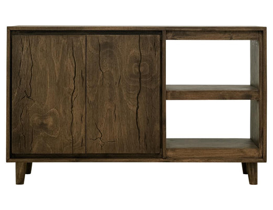 52" 2 Door TV Stand - Savia Solid Wood Media Console