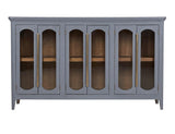 6 Door Console Table | Brava Transitional Storage Console