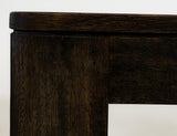 Black Balam 1 Shelf Cocktail Table | Mango & Teak Wood