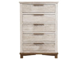 5 Drawer Chest - Golden Loft Solid Wood Storage Furniture