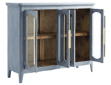 4 Door Console Table - Brava Transitional Storage Furniture