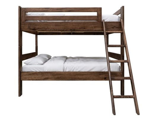 Forge Full-Size Bunk Bed - Solid Pine with Coffee Ochre Finish