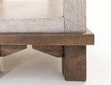 1 Drawer Chairside Table - Golden Loft Light Gray Occasional Table