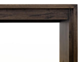 2 Drawer Bookcase | Savia Solid Wood Storage with CNC Detailing