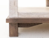1 Drawer End Table - Golden Loft Light Gray Occasional Table
