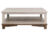 Golden Loft 45" Cocktail Table - Modern Wood Coffee Table