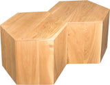 Eternal Oak Wood Coffee Table - Stylish Modular Design for Modern Living Spaces & Versatile Use