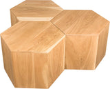 Eternal Oak Wood Coffee Table - Stylish Modular Design for Modern Living Spaces & Versatile Use