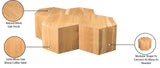 Eternal Oak Wood Coffee Table - Stylish Modular Design for Modern Living Spaces & Versatile Use