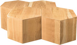 Eternal Oak Wood Coffee Table - Stylish Modular Design for Modern Living Spaces & Versatile Use