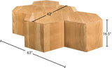 Eternal Oak Wood Coffee Table - Stylish Modular Design for Modern Living Spaces & Versatile Use