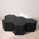 Eternal Oak Wood Coffee Table - Stylish Modular Design for Modern Living Spaces & Versatile Use