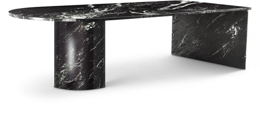 Salerno Coffee Table – Handcrafted Marble Elegance with Striking Art Deco Design for Modern Living Spaces