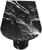 Salerno Coffee Table – Handcrafted Marble Elegance with Striking Art Deco Design for Modern Living Spaces